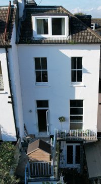 Roof Terrace Extension, Hove (Conservation Area) - Our solution