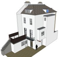 Roof Terrace Extension, Hove (Conservation Area)